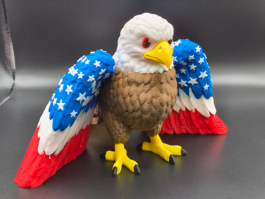 Old Glory - Bald Eagle (Patriotic Edition)