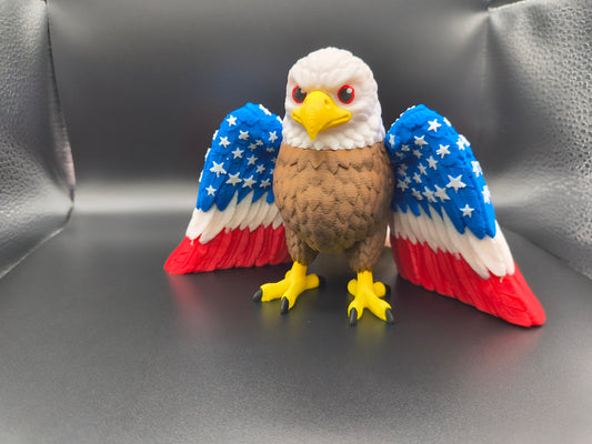 Old Glory - Bald Eagle (Patriotic Edition)